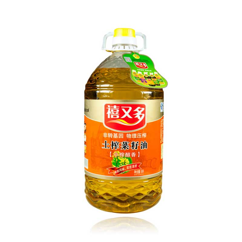 禧又多小榨醇香菜籽油5L