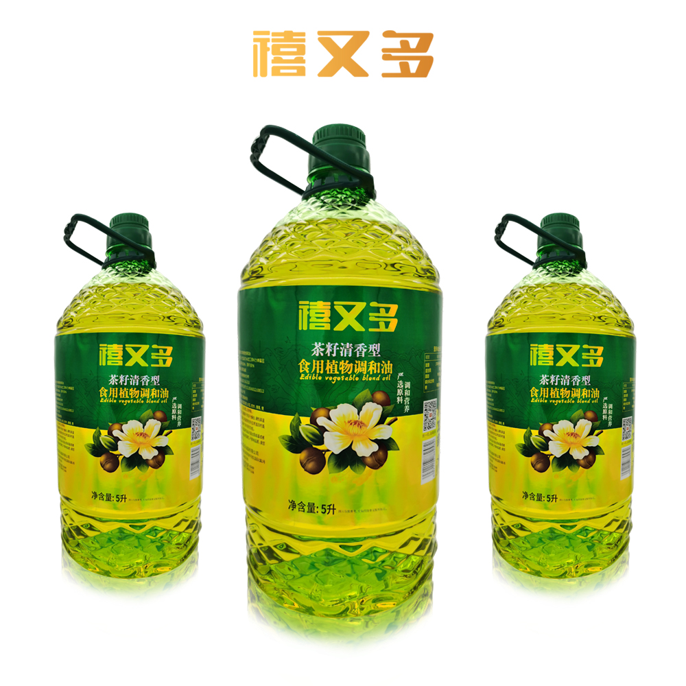 禧又多茶籽清香型食用植物调和油（特卖）5L