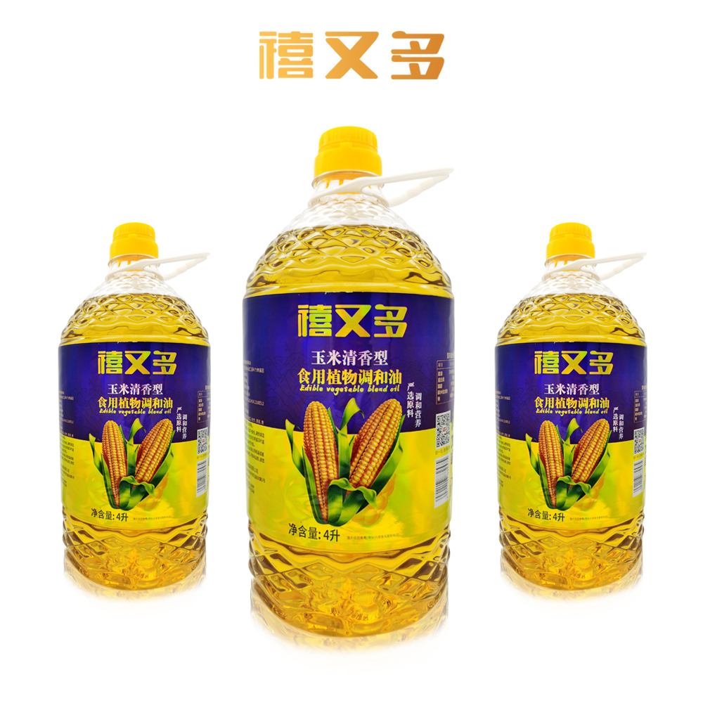 玉米清香型食用植物油调和油(特卖） 4L